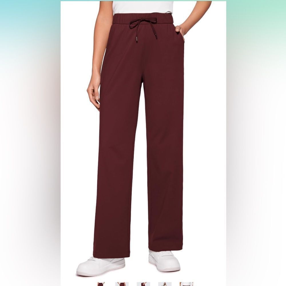Maroon Jogger Pants